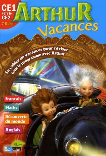 Cahier de vacances Arthur CE1/CE2 - (Ancienne édition) book