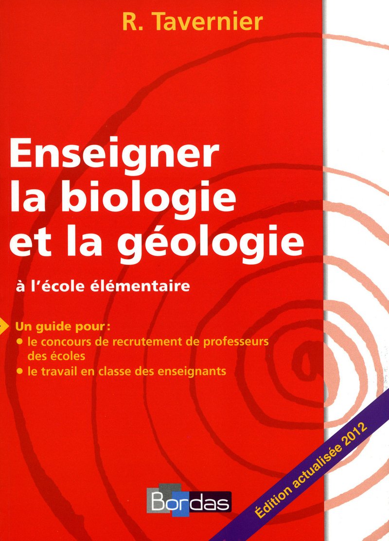 Enseigner la biologie et la géologie à l'école élémentaire book