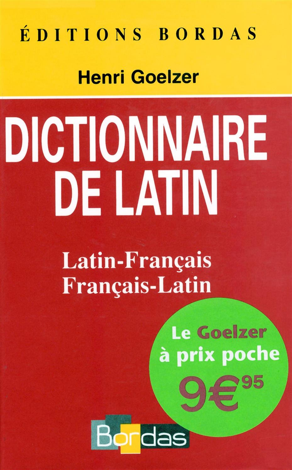 Dictionnaire latin-français et français-latin: Le latin en poche book
