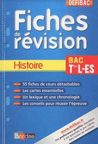 Histoire Tle L-ES: Fiches de révision book