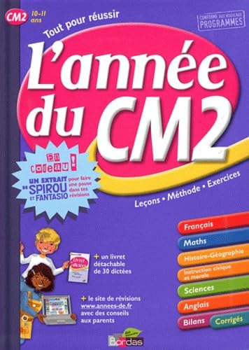 L'ANNEE DU CM2 + 1 EXTRAIT DE BD - TOUT POUR REUSSIR book