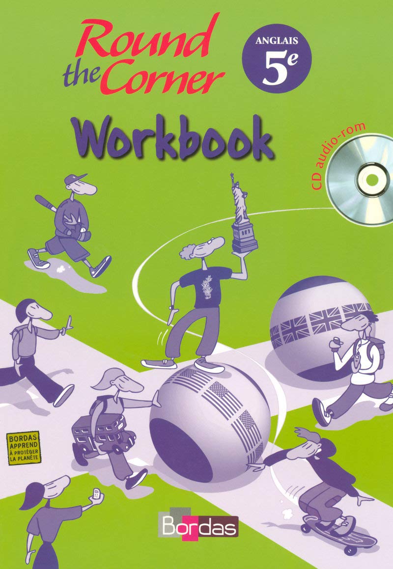 Round the Corner Anglais 5e 2007 Workbook avec CD audio-rom élève Education & Training