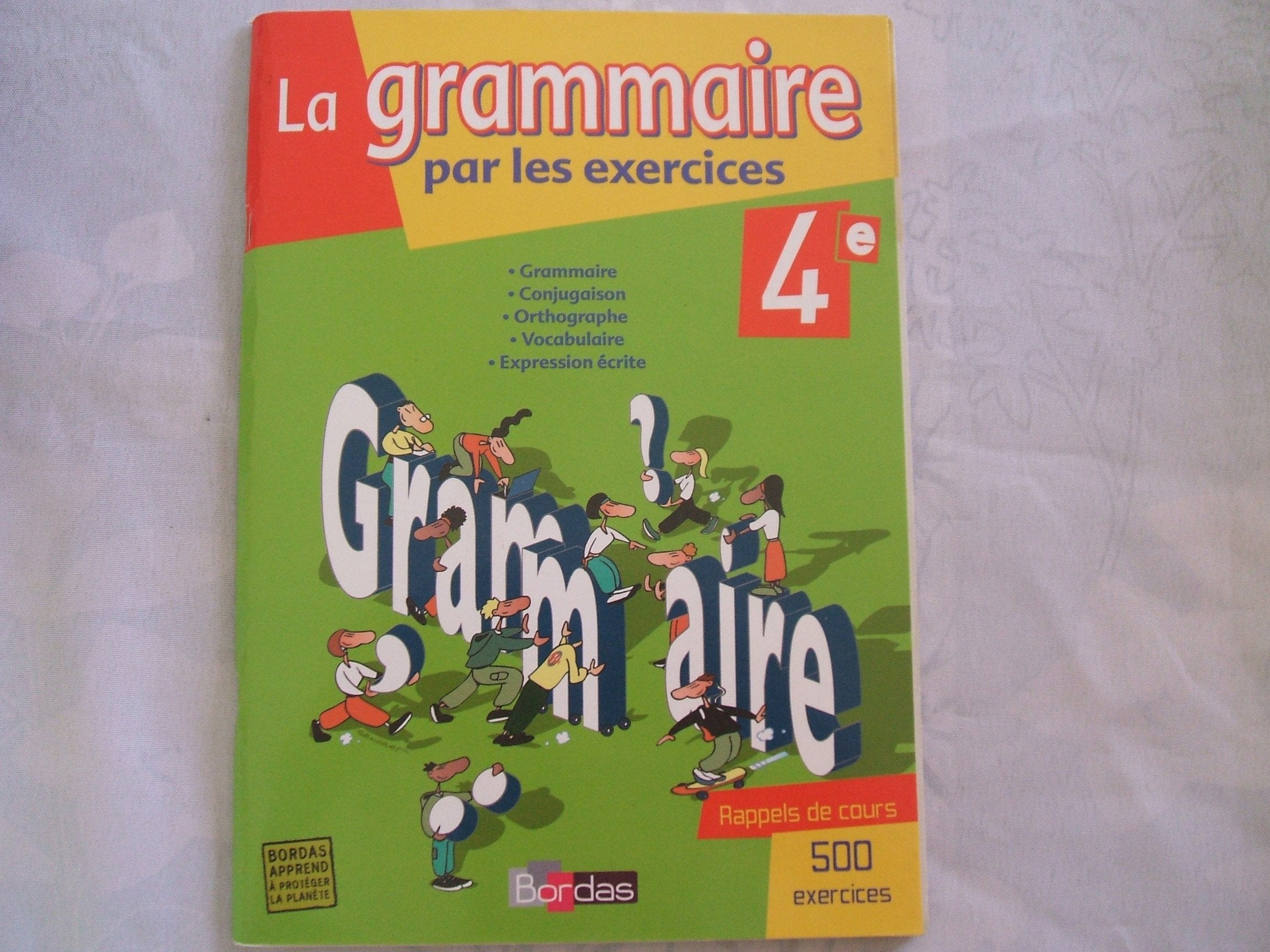 Bordas - La grammaire par les exercices - 4ème Books