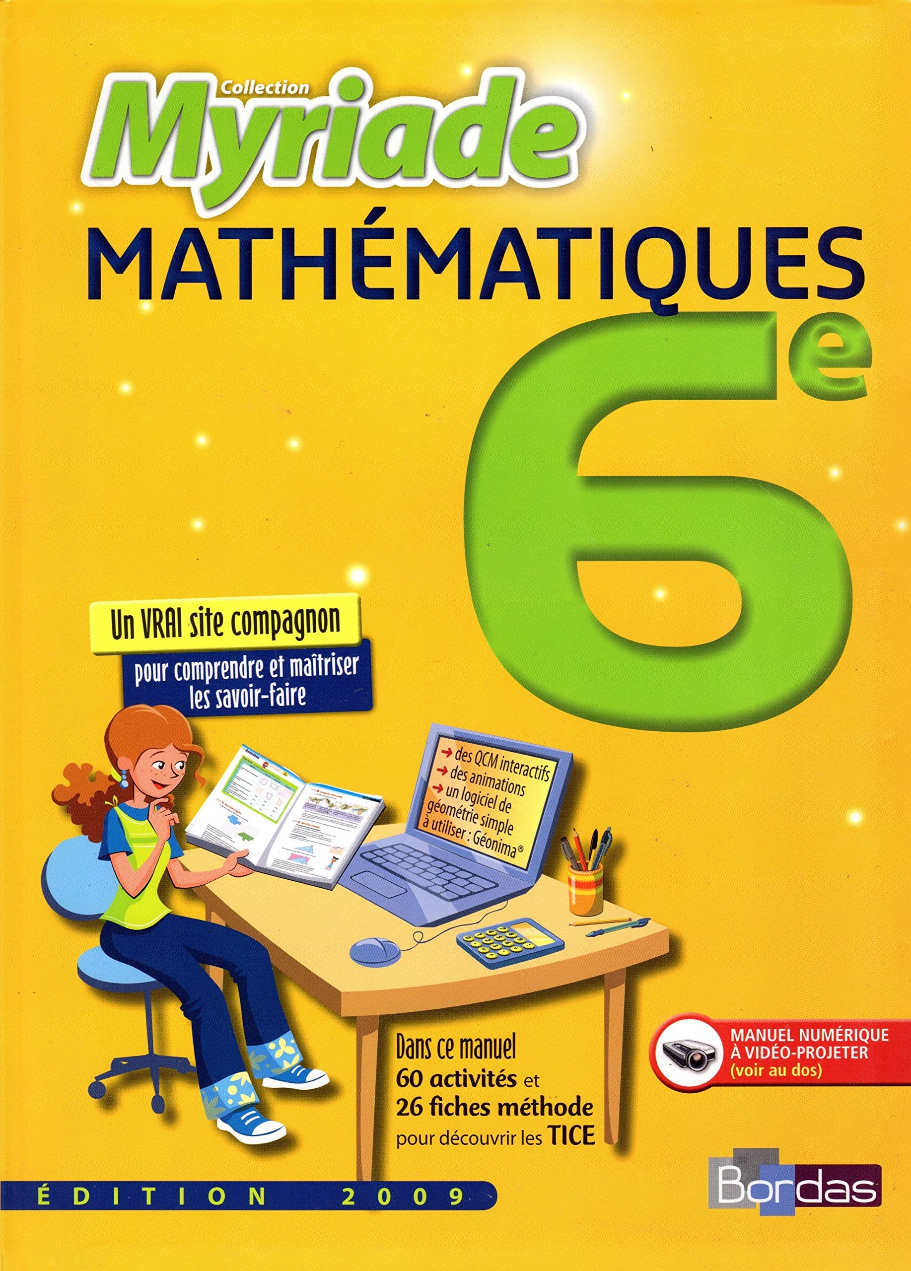 Myriade 6e - EDITION POUR LE PROFESSEUR - Manuel Elève + Livre du professeur book