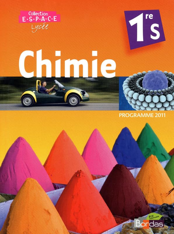 CHIMIE 1RE S ESPACE MAN PT FOR book
