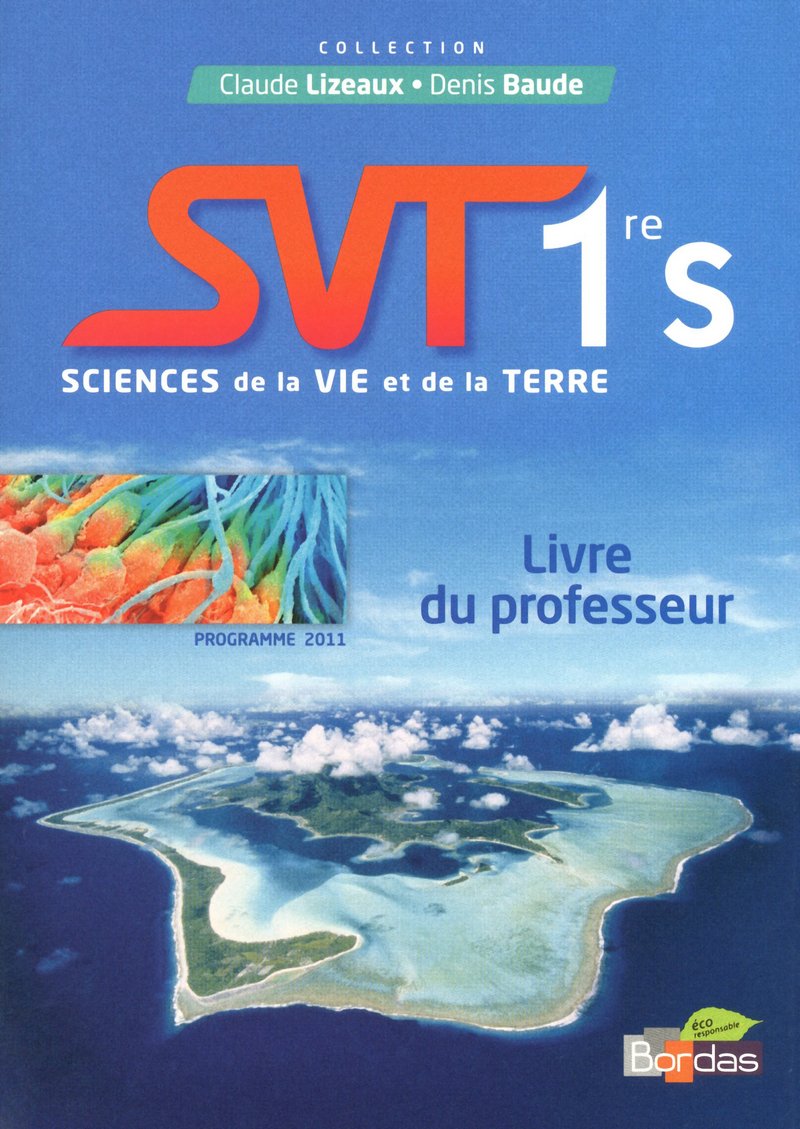 Lizeaux - Baude 1re S • Livre du professeur (Éd. 2011) book