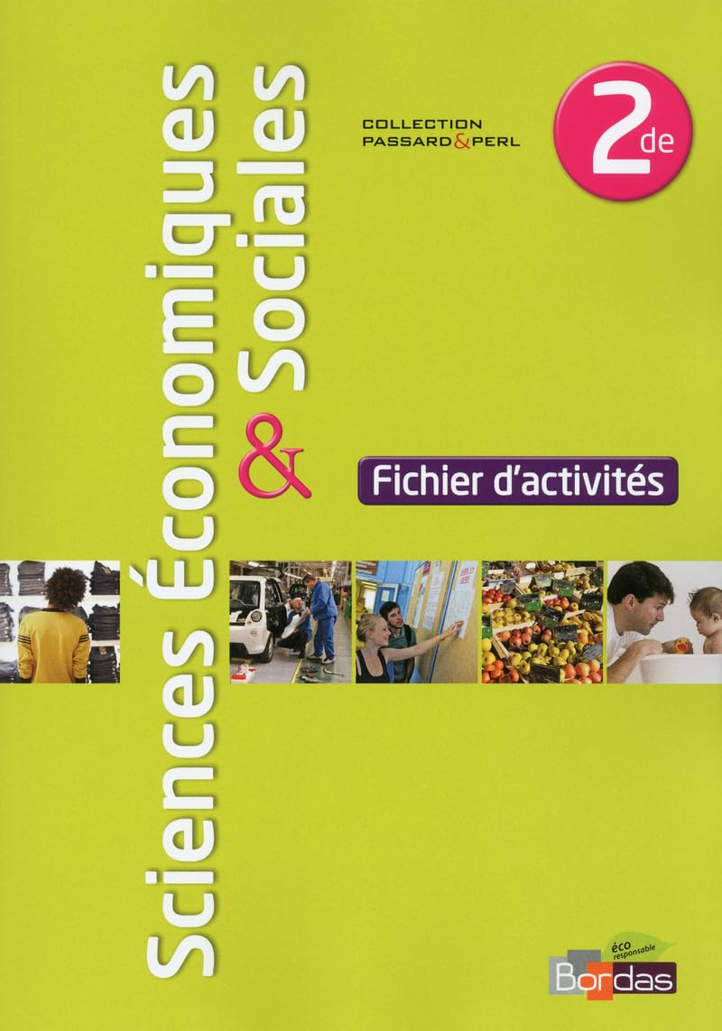 Sciences économiques et sociales 2e: Fichier d'activités Books