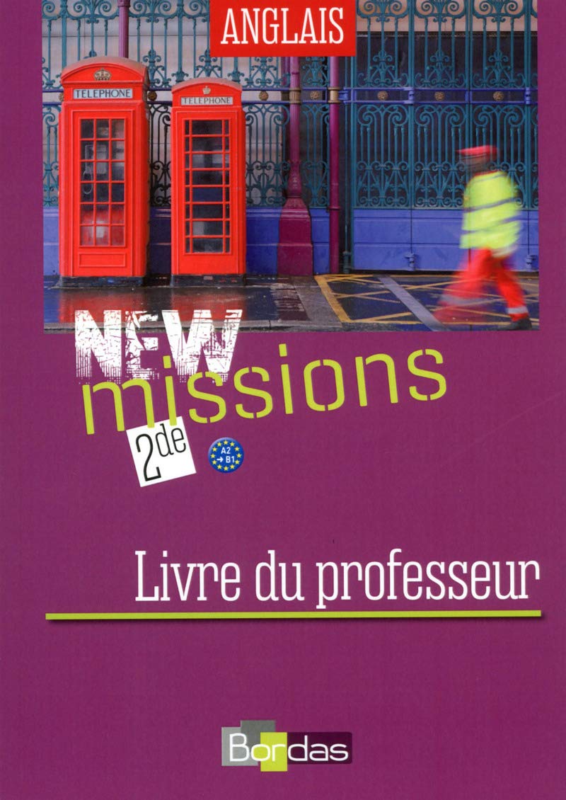 New Missions Anglais 2de 2014 Livre du professeur book