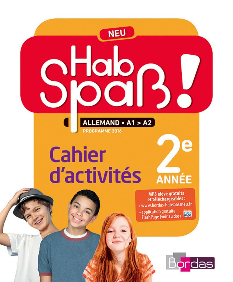Hab Spaß! NEU - Allemand 2e année - Cahier d'activités - Edition 2016 book