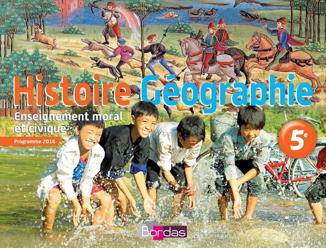 Histoire-Géographie-EMC 5e - Manuel de l'élève - Nouveau programme 2016 book