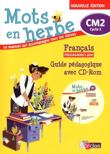 Mots en herbe Français CM2 2017 Livre du maître avec CD-Rom book