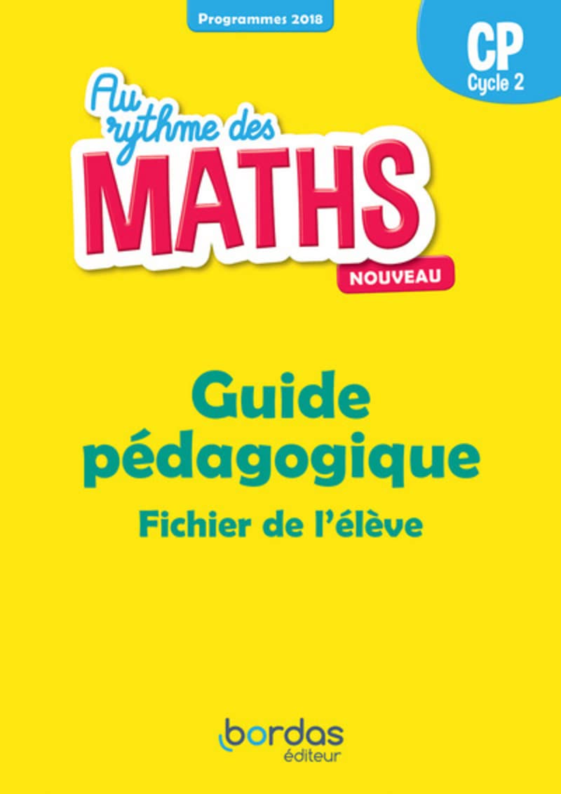 Au rythme des Maths CP 2019 Guide Pédagogique book
