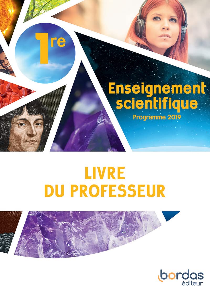 Enseignement Scientifique 1re 2019 - Livre du professeur book
