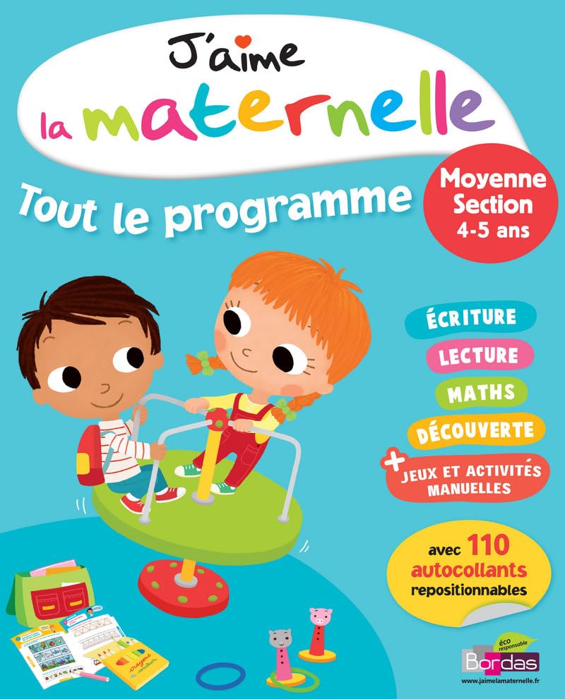 J'aime la maternelle - Tout le programme - Moyenne section book