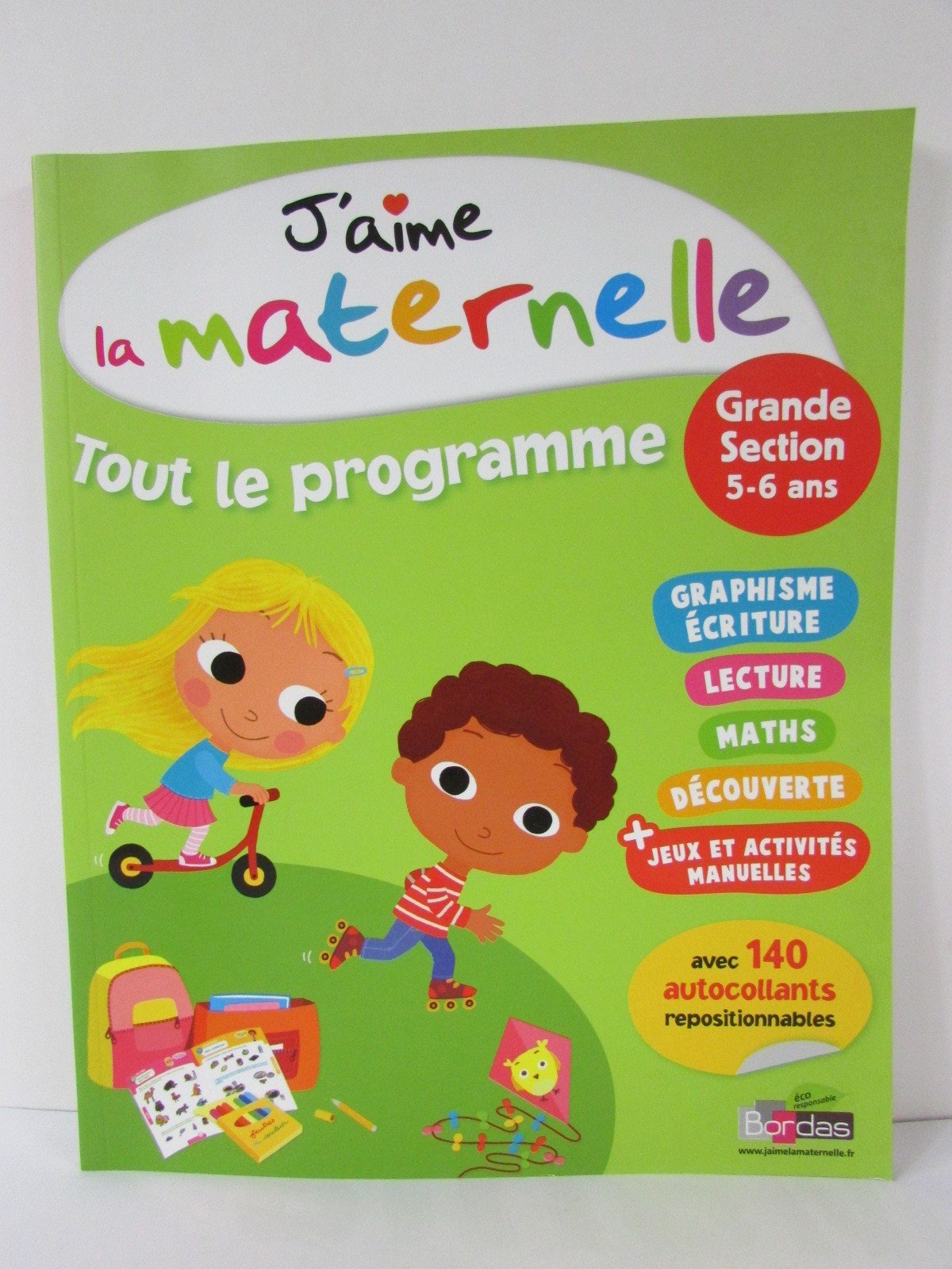 J'aime la maternelle - Tout le programme - Grande section book