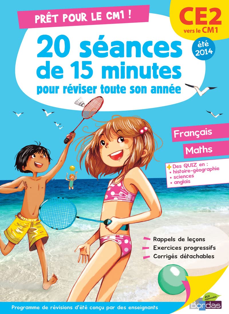 Cahier de vacances - Prêt pour le CM1 book