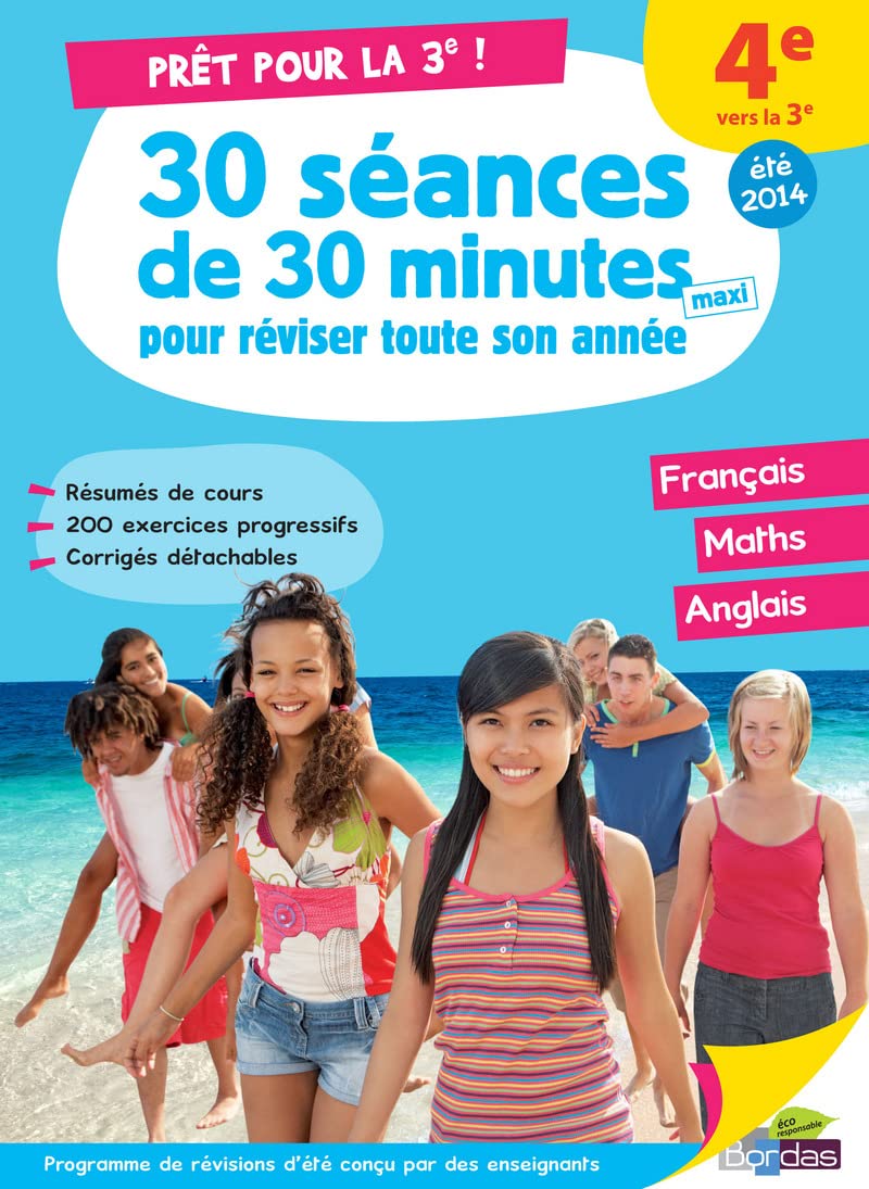 Cahier de vacances - Prêt pour la 3e book