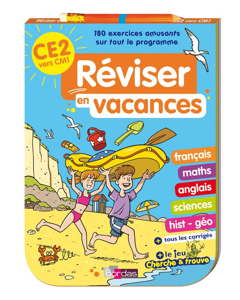 Réviser en vacances - Bloc jeux CE2 book