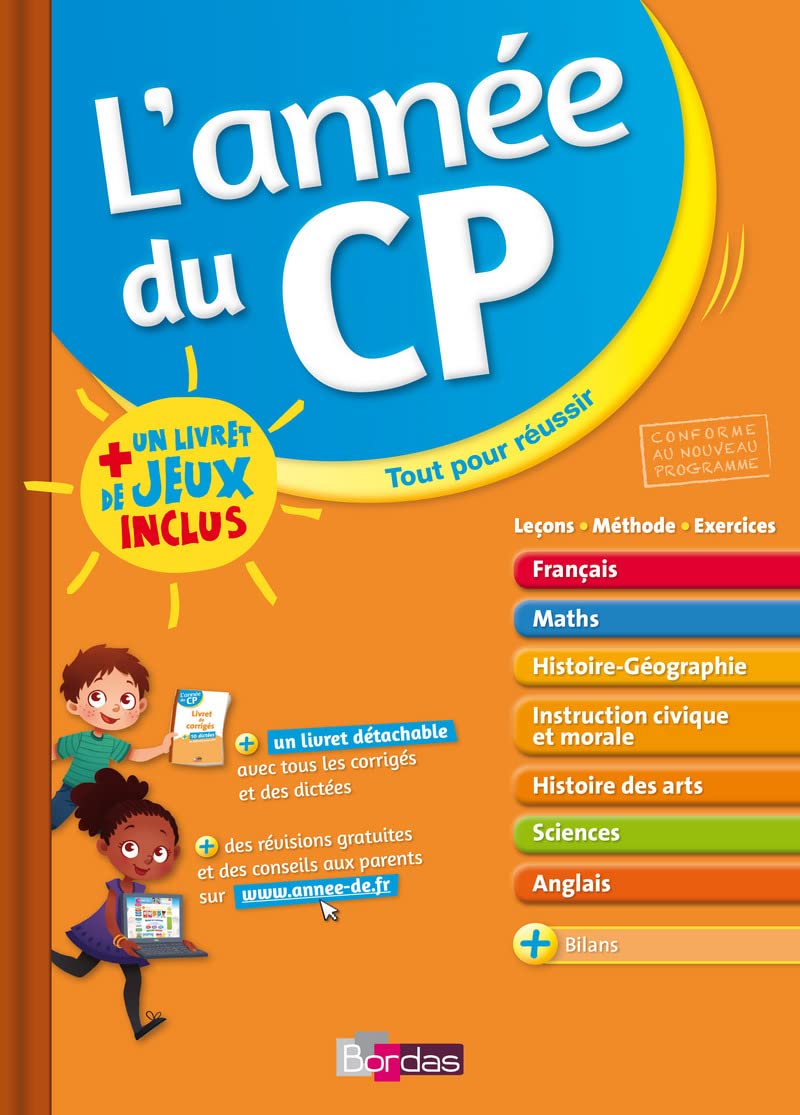 L'année du CP - Spécial vacances : livret de jeux offert ! book