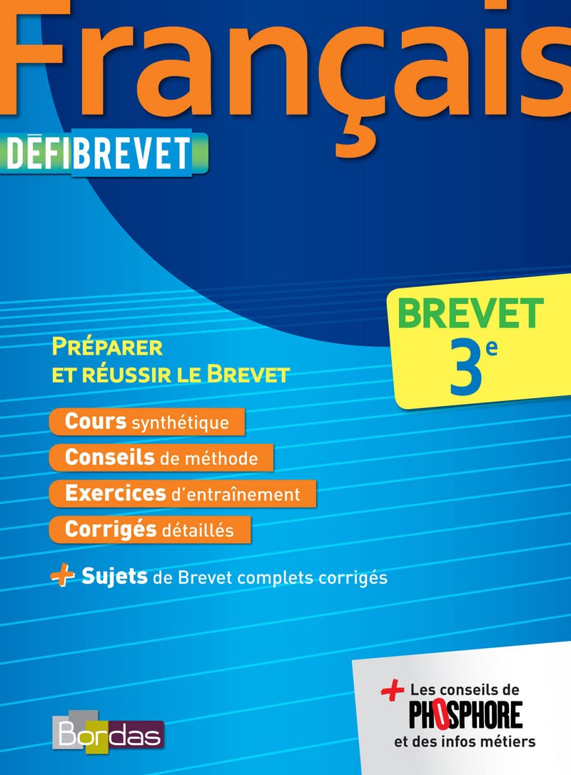DéfiBrevet Cours/Méthodes/Exos Français 3e book
