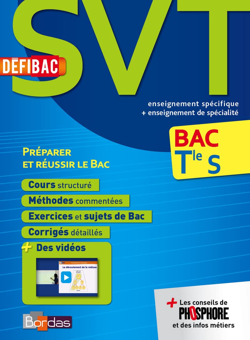 Product Image: DéfiBac Terminale S SVT Cours-Méthodes-Exercices