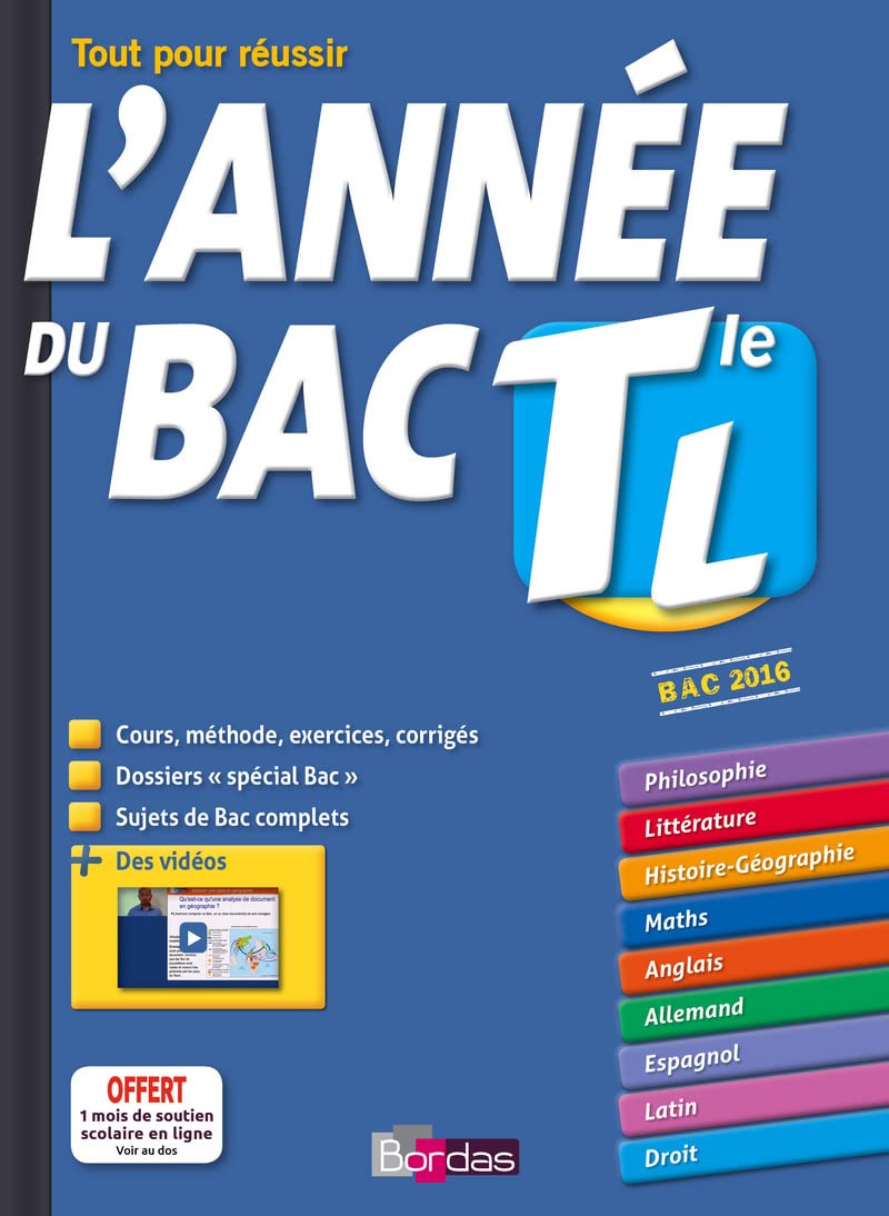 L'ANNEE DU BAC TERMINALE L Professional & Reference Books