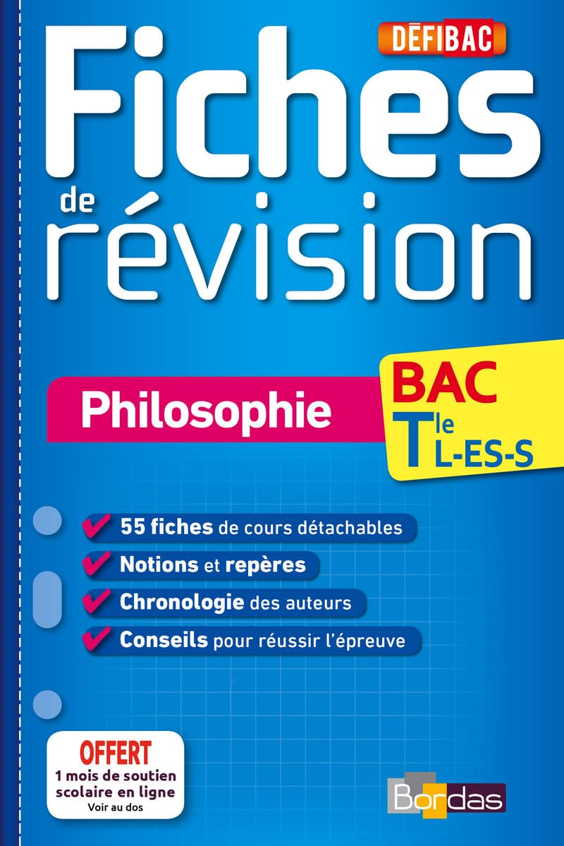 DéfiBac - Fiches de révision - Philosophie Tles L-ES-S book