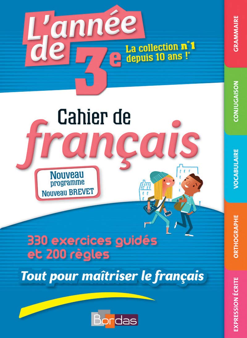 L'année de 3e - Cahier de français (ancienne édition) book