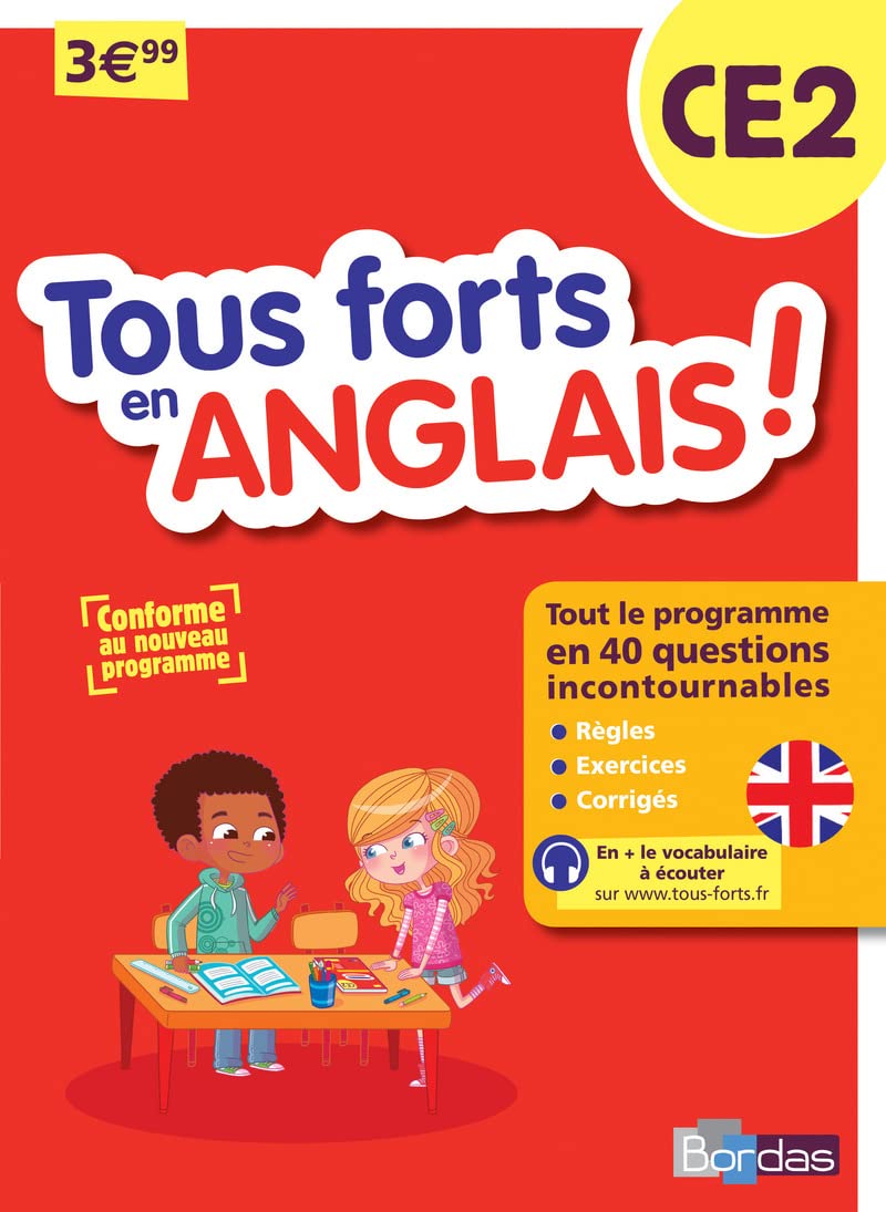 Tous forts en Anglais CE2 - Nouveau programme 2016 book