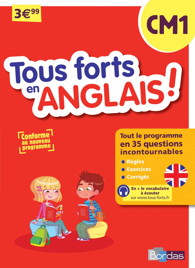 Tous forts en Anglais CM1 - Nouveau programme 2016 book