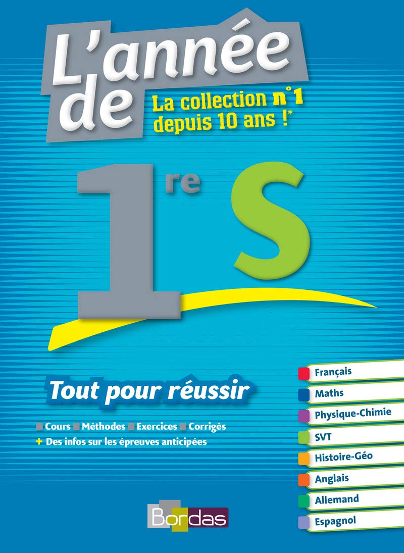 L'Année de la 1re S - Tout pour Réussir book