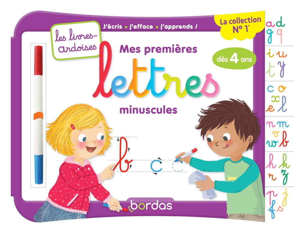 Mes premières lettres minuscules book