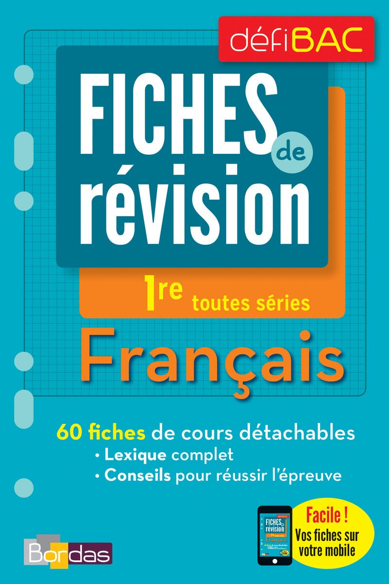 DéfiBac - Fiches de révision - Français 1re toutes séries Professional & Reference Books