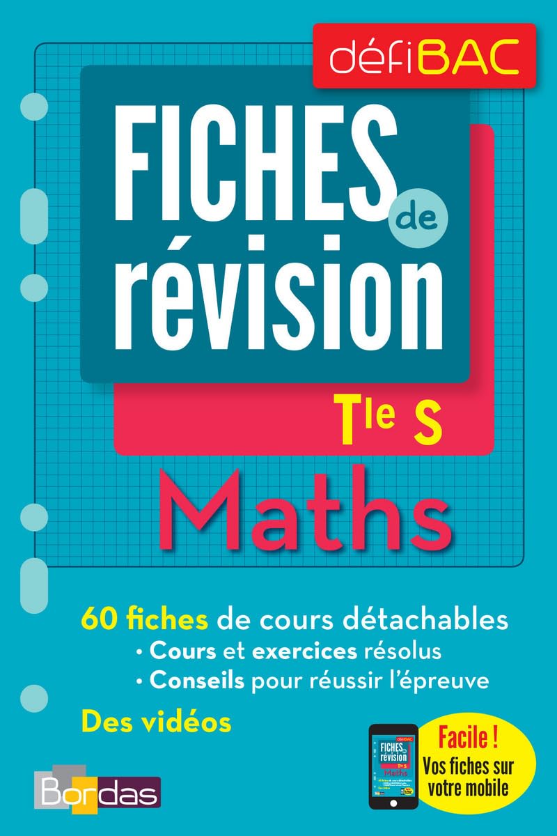 DéfiBac - Fiches de révision - Maths Tle S + OFFERT : vos fiches sur votre mobile book
