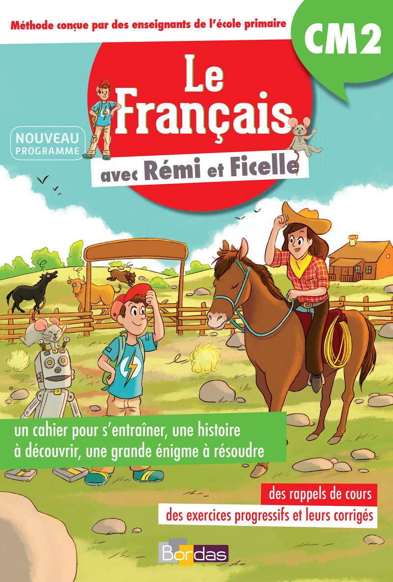 Le Français CM2 avec Rémi et Ficelle book