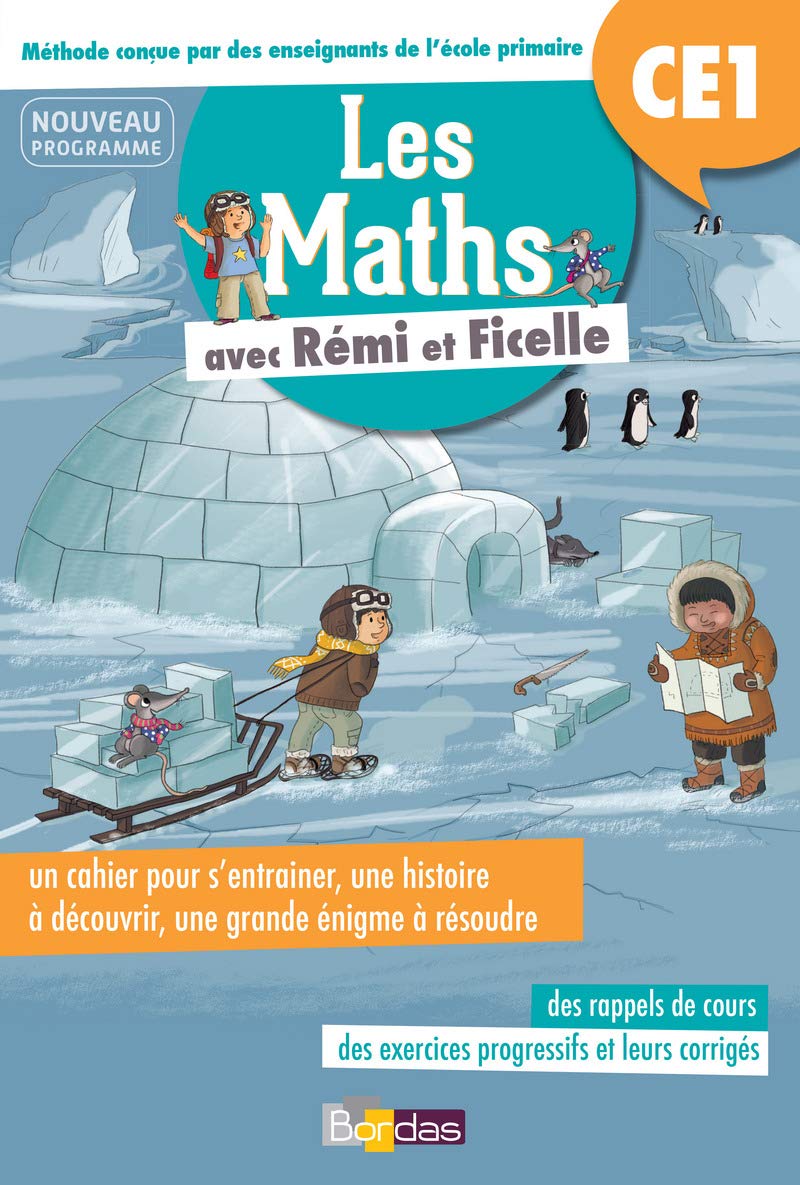 Les maths avec Rémi et Ficelle CE1. Per la Scuola elementare Professional & Reference Books