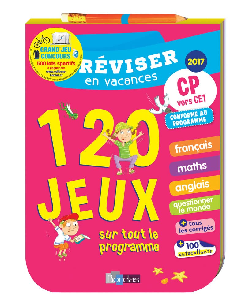 Réviser en vacances CP vers CE1 - Cahier de vacances book