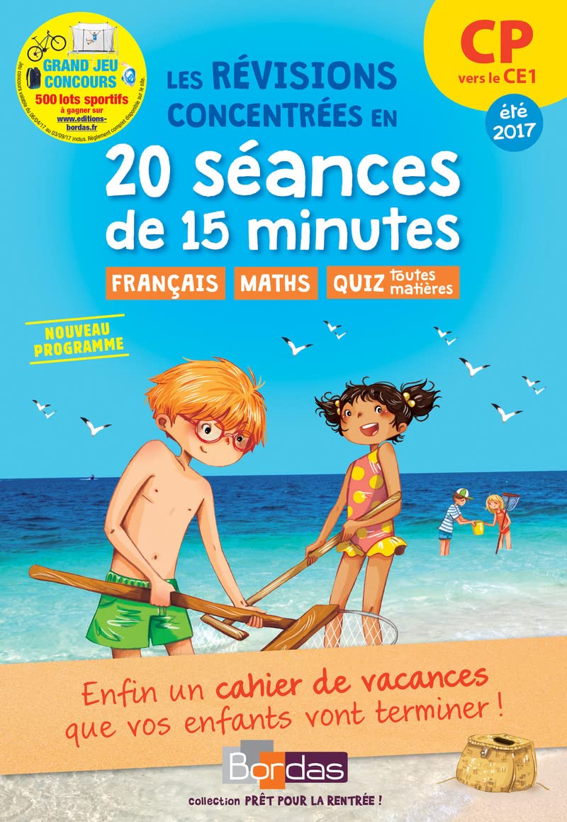 Prêt pour la rentrée ! CP vers le CE1 Les révisions concentrées en 20 séances de 15 minutes Professional & Reference Books