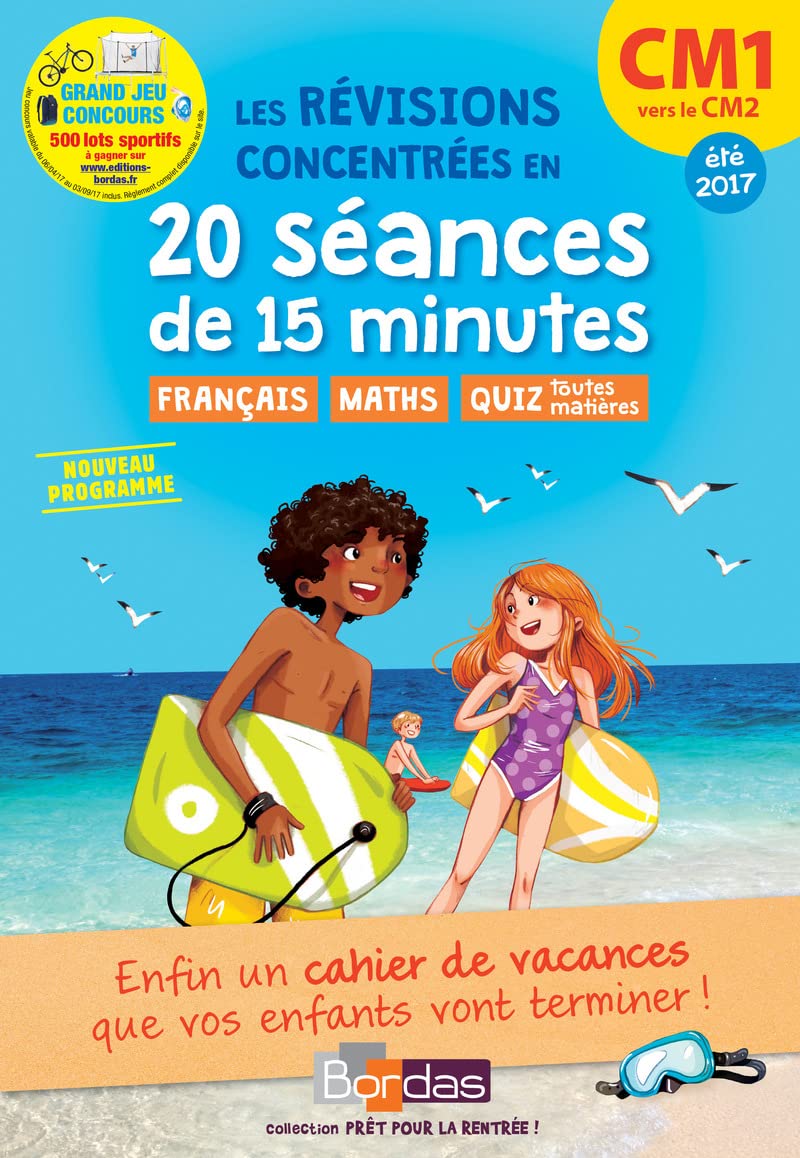 Prêt pour la rentrée! CM1 vers le CM2 - Cahier de vacances book
