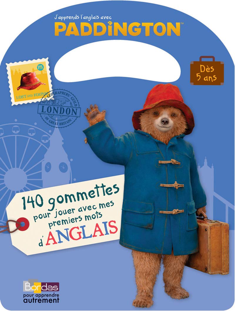 Paddington - 140 Gommettes pour jouer avec mes premiers mots d'anglais Hobbies & Crafts