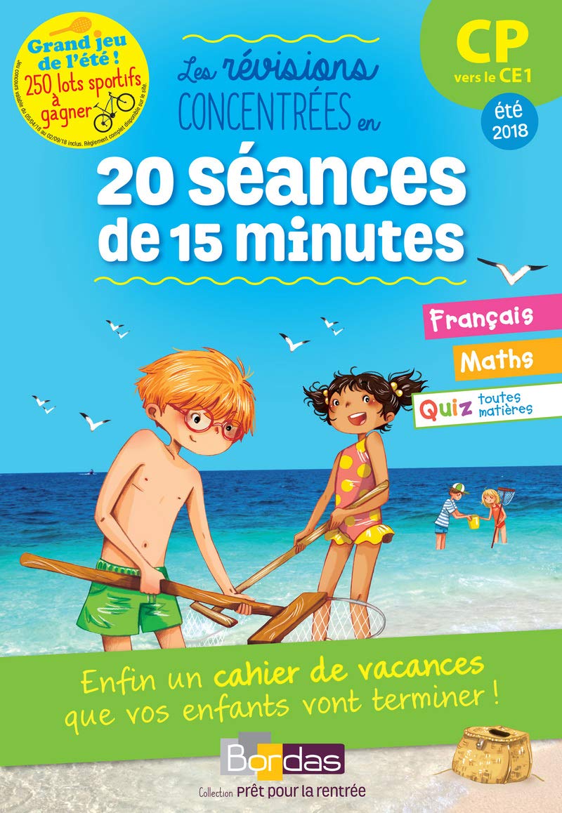 Prêt pour la rentrée! CP vers le CE1- Cahier de vacances book