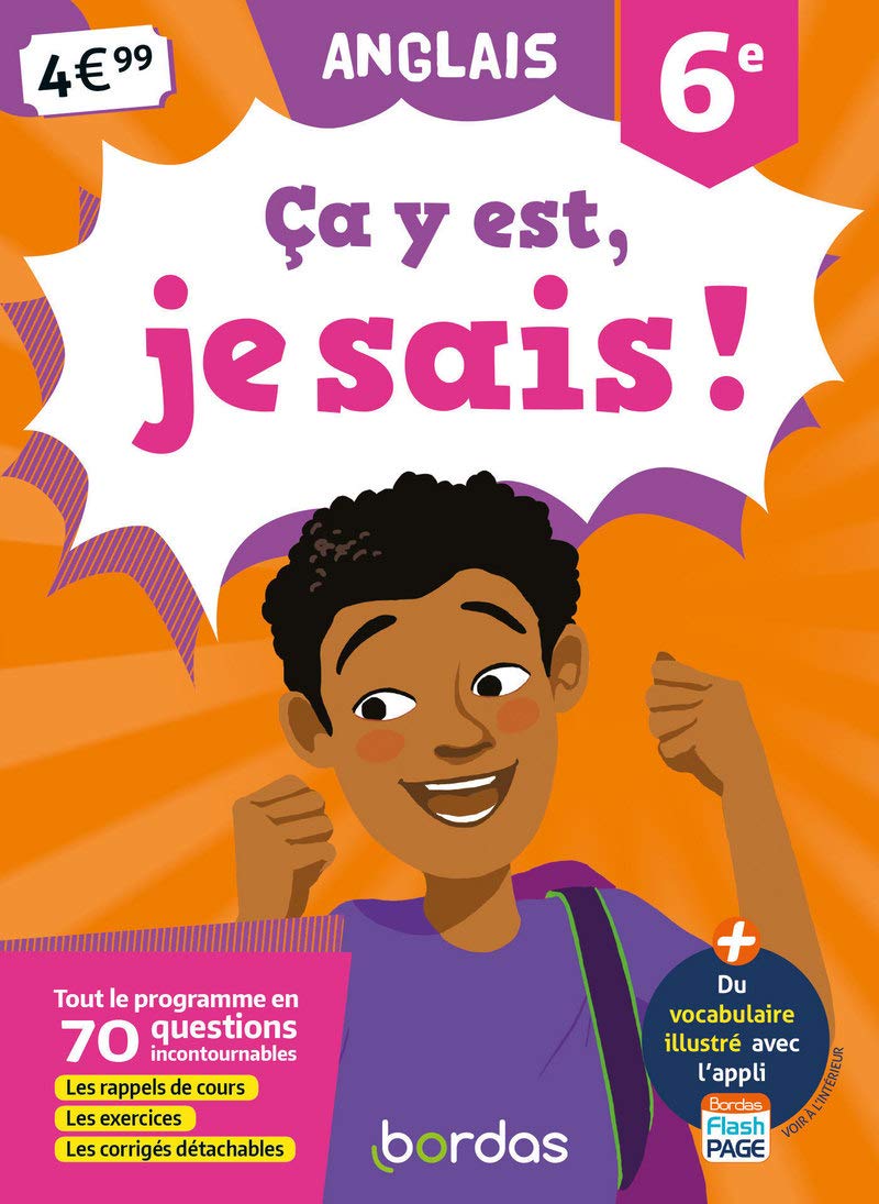 Ça y est, je sais ! - Anglais 6e book