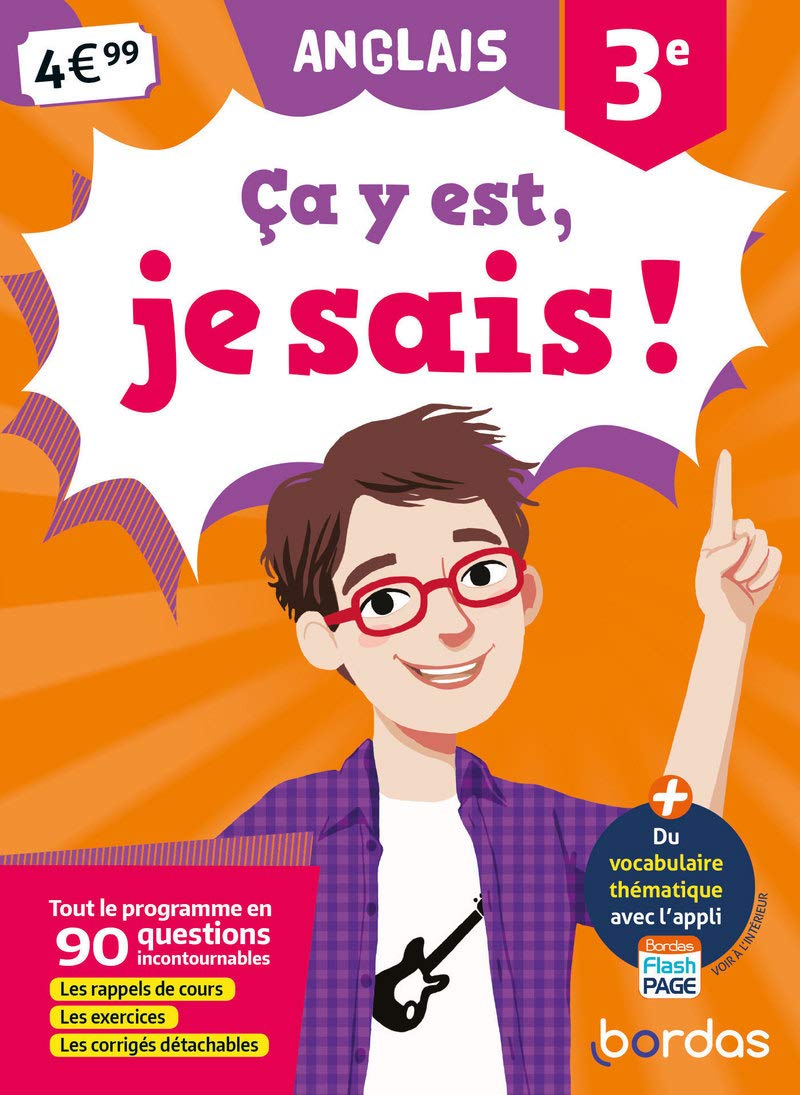 Ça y est, je sais ! - Anglais 3e book