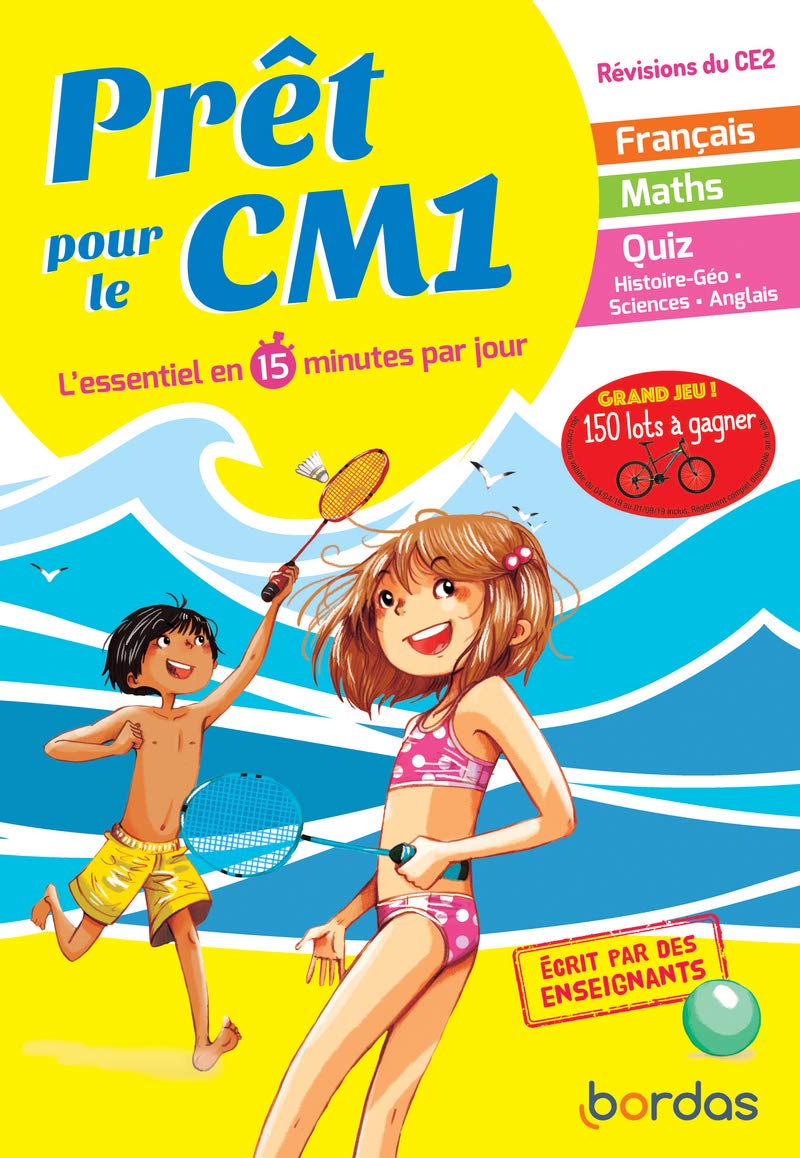 Prêt pour le CM1 L'essentiel en 15 minutes par jour Professional & Reference Books
