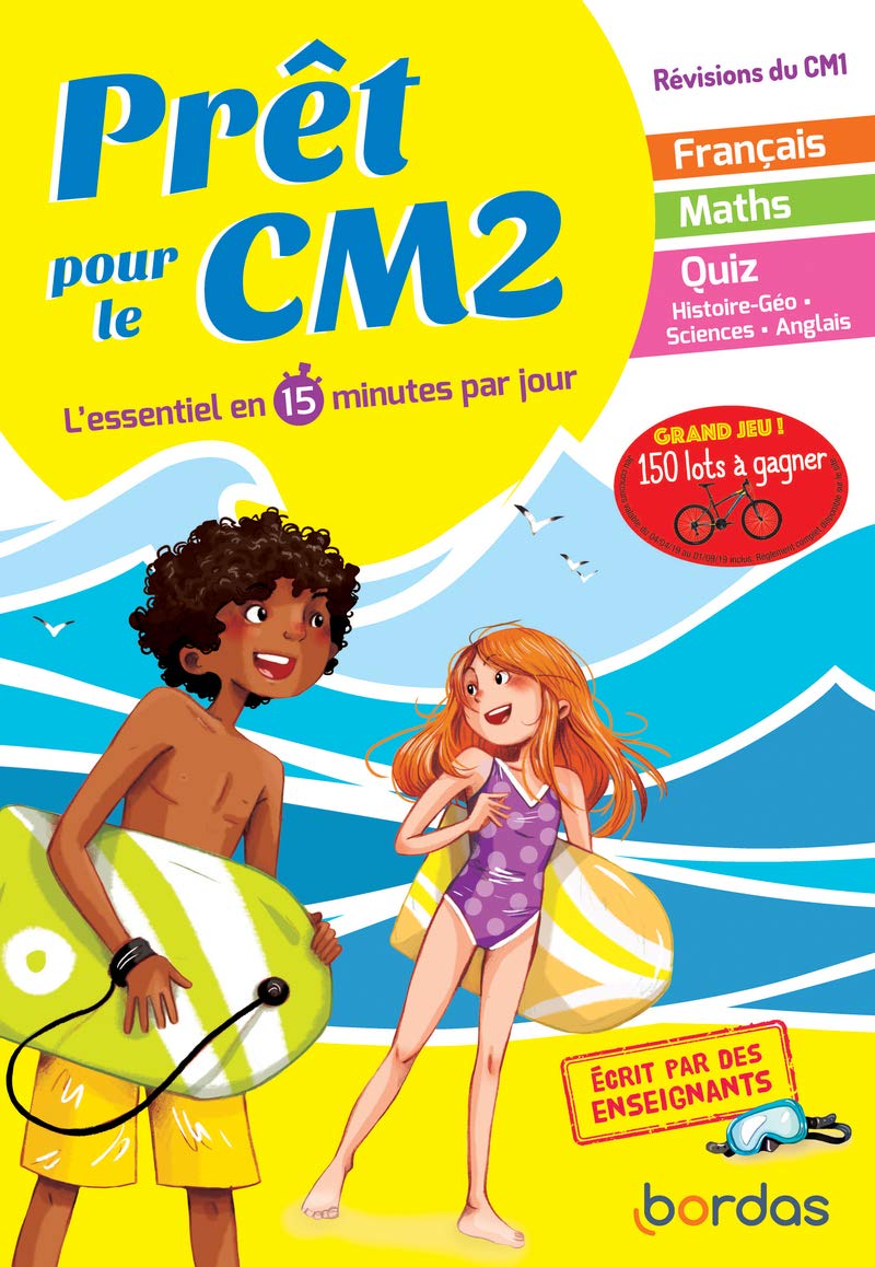 Prêt pour le CM2 L'essentiel en 15 minutes par jour Professional & Reference Books