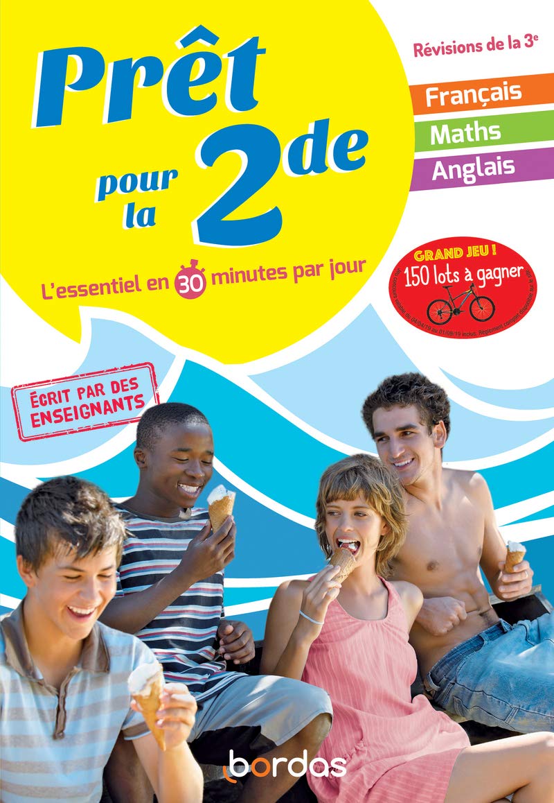Prêt pour La 2nde – Cahier de vacances, révisions de la 3ème book