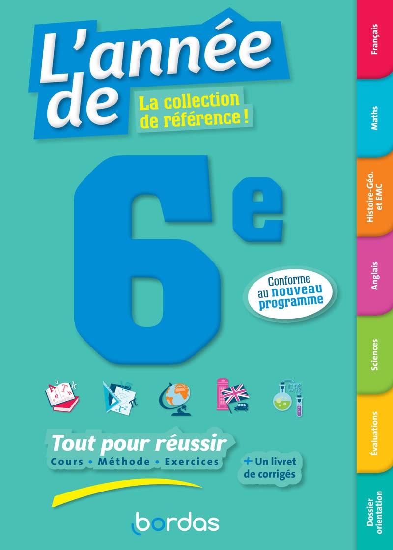 L'Année de 6e - Tout pour réussir book