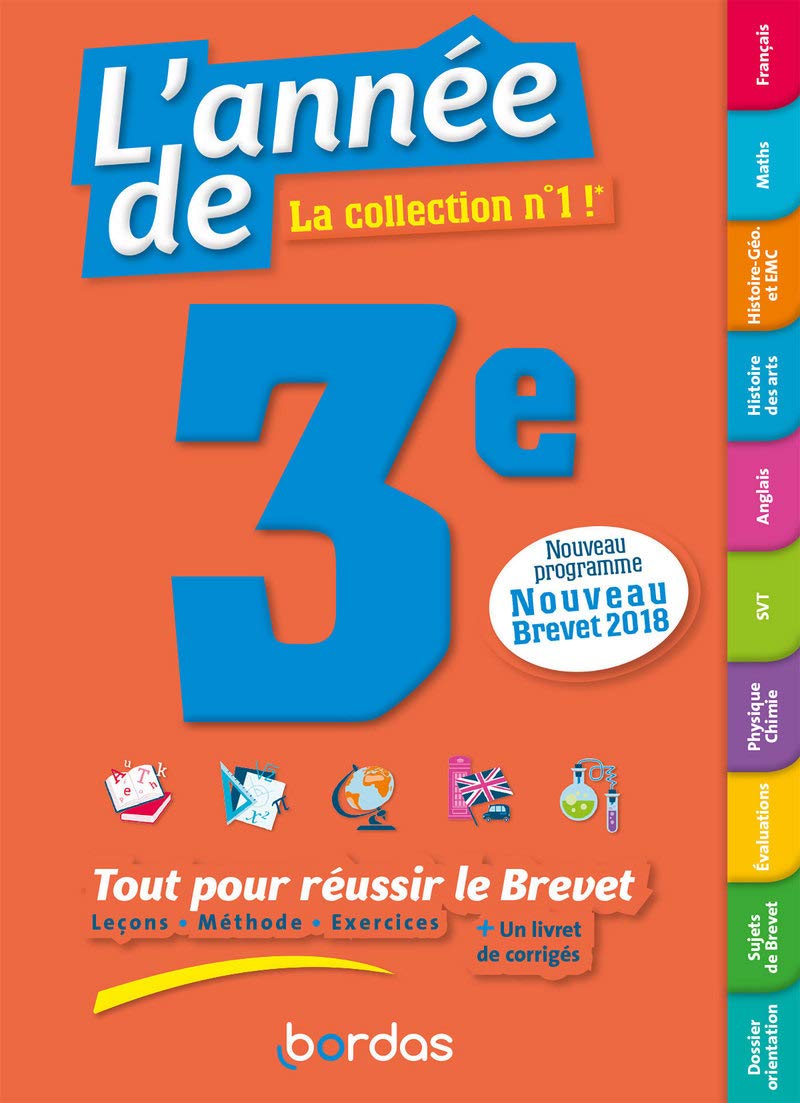L'Année de 3e Brevet Tout pour réussir book
