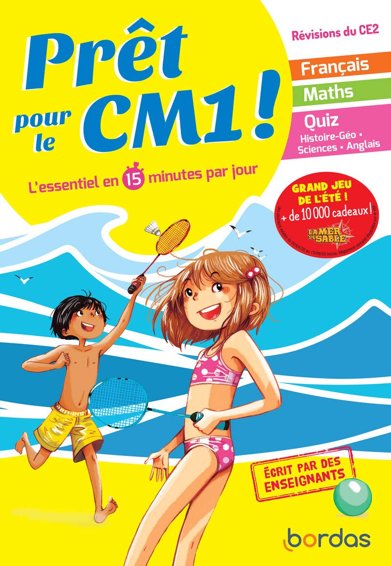 Prêt pour le CM1 ! L'essentiel en 15 minutes par jour Professional & Reference Books