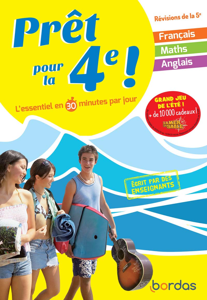 Prêt pour la 4e ! L'essentiel en 30 minutes par jour Professional & Reference Books